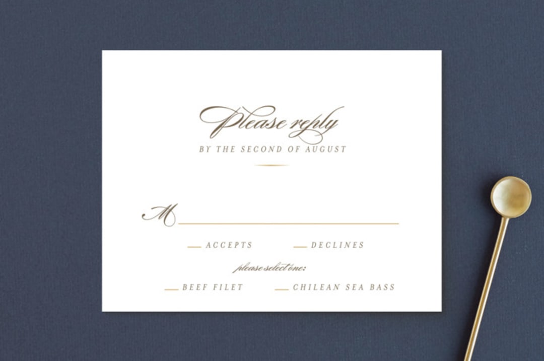 "Valencay" - RSVP Postcards in Silk by chocomocacino - Front
