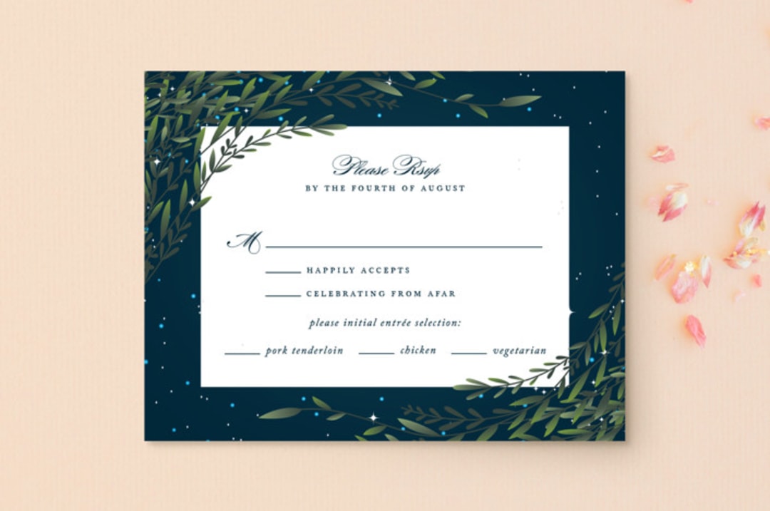 "Dreamkeeper" - RSVP Postcards in Midnight by Jennifer Postorino - Front