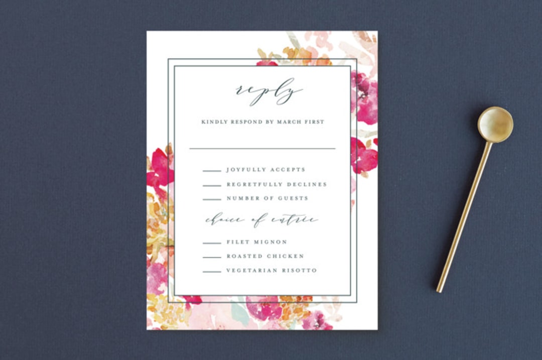 "Spring Garden" - RSVP Postcards in Petal by Grace Kreinbrink - Front