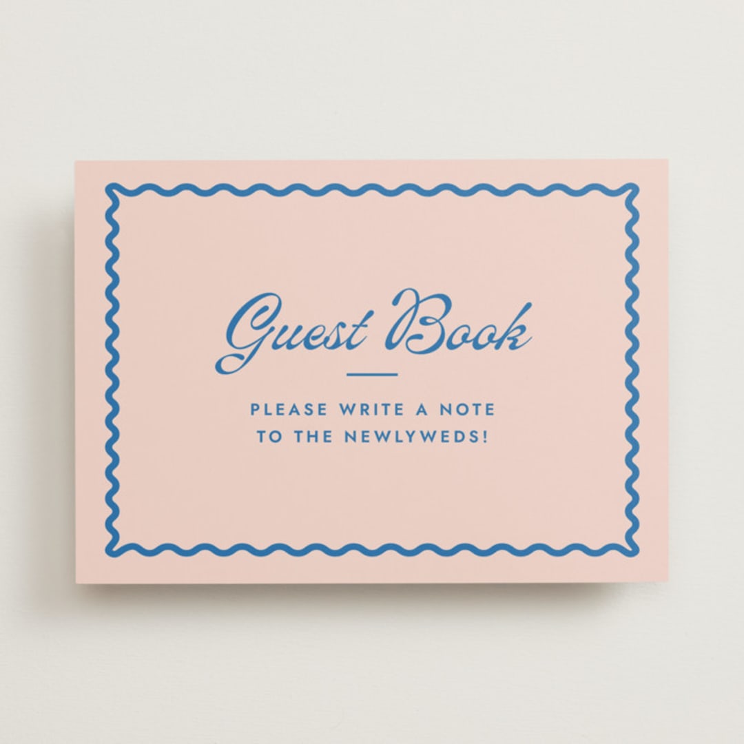 "Party" - Reception Signs in Paloma by Megan Davis - Front
