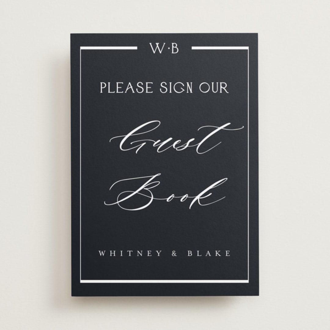 "Luster" - Reception Signs in Ocean by Stacey Meacham - Front