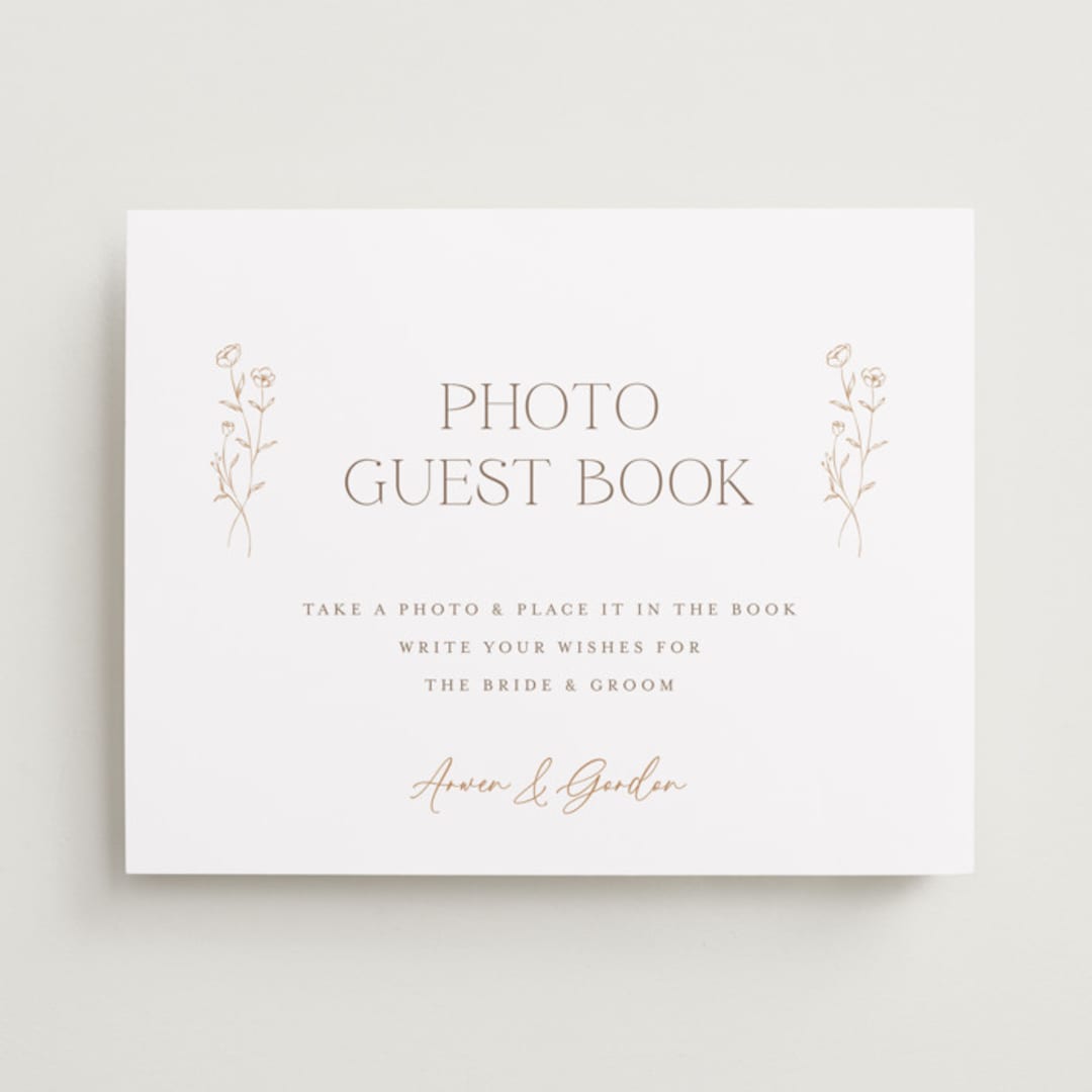 "kouignette" - Reception Signs in Chiffon by chocomocacino - Front