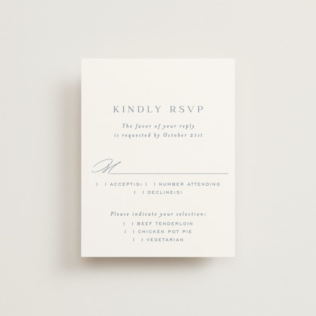 "Airy Mountain" - RSVP Cards in Air by Janean Hinger - Front