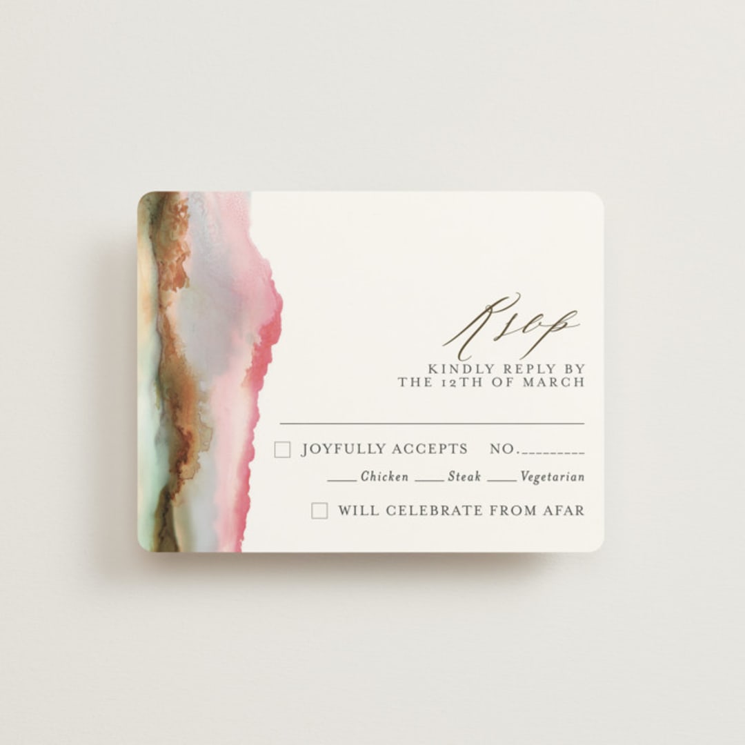 "Sedona" - RSVP Cards in Desert Sands by Itsy Belle Studio - Front