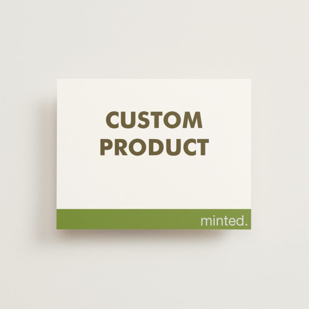 "Landscape" - RSVP Online Enclosure Cards in Charcoal by Minted - Front