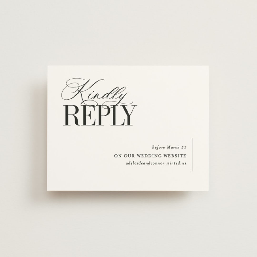 "This and That" - RSVP Online Enclosure Cards in Diamond by Jessica Corliss - Front