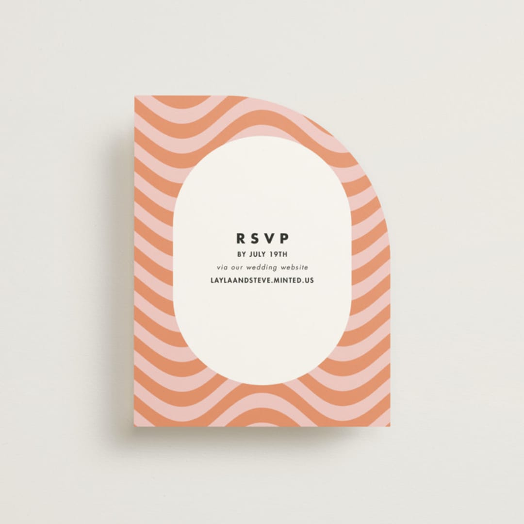 "Bubblegum" - RSVP Online Enclosure Cards in Candy by Catherine Culvenor - Front