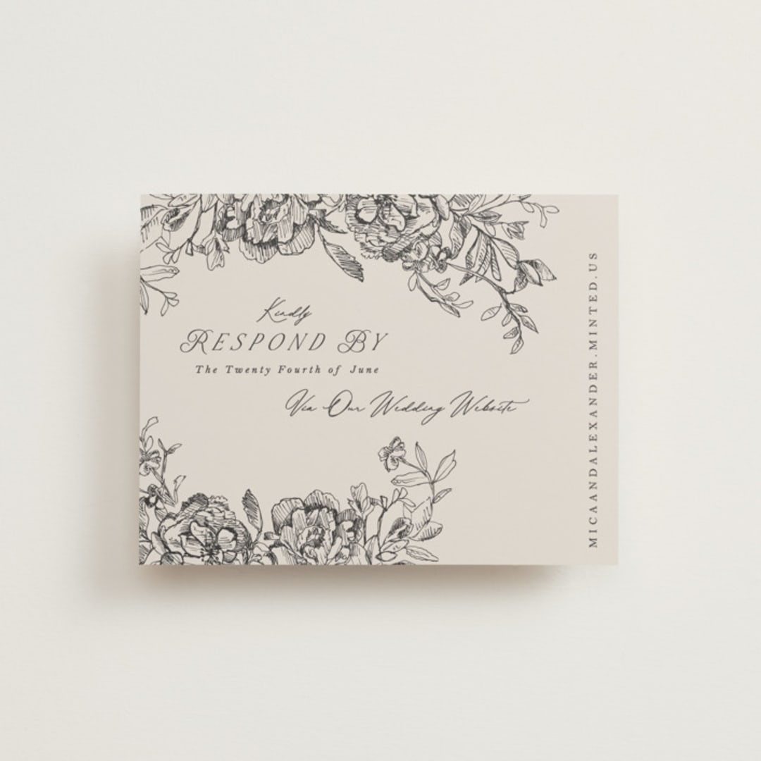 etched floral