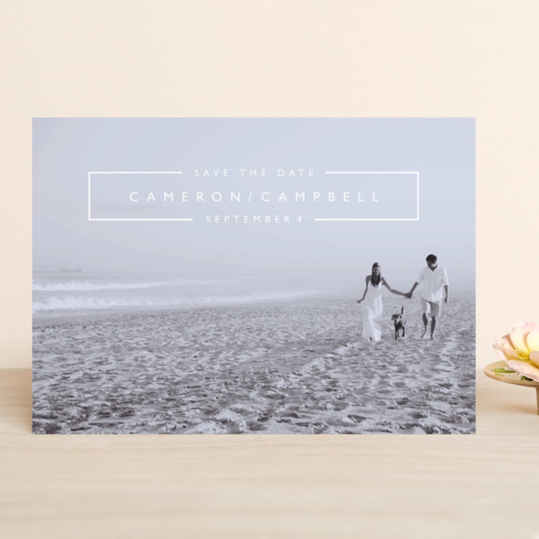 "Mag Spread" - Save the Dates in Cloud by Kate Ross - Front