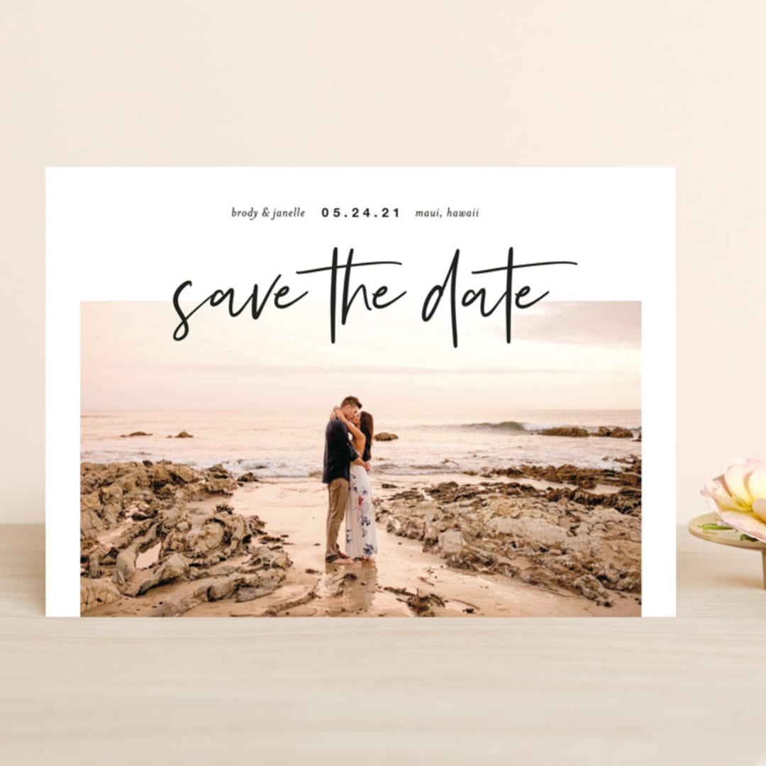 "Headlining Announcement" - Save the Dates in Midnight by Katy Shen - Front