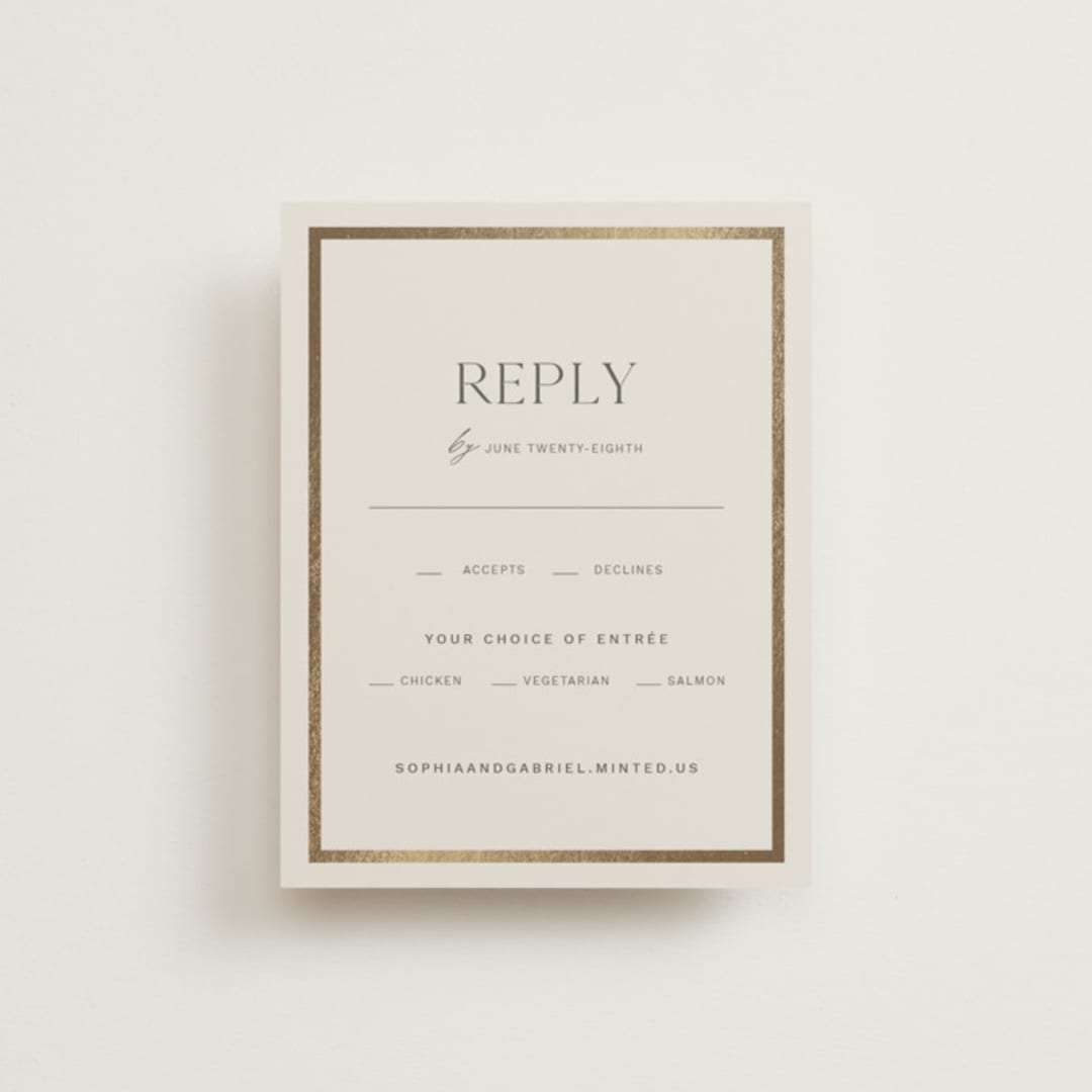"mon amour" - RSVP Cards in Hope Floats by Design Lotus - Front