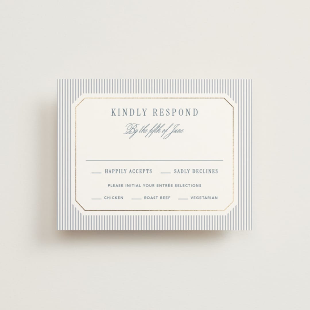 "Seashore" - RSVP Cards in Coast by Kelly Schmidt - Front