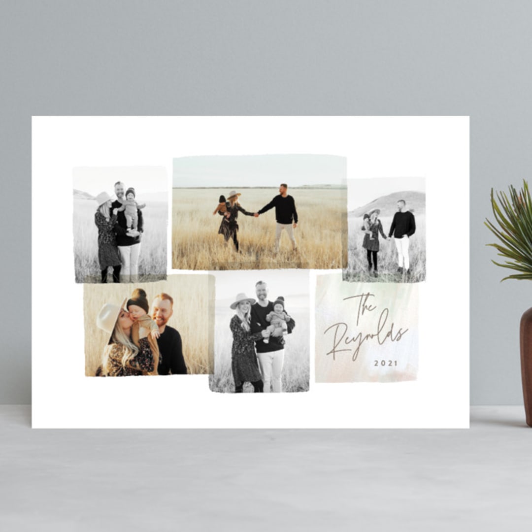 "Magical Moments" - Retired Holiday Cards in Sunset by Hooray Creative - Front