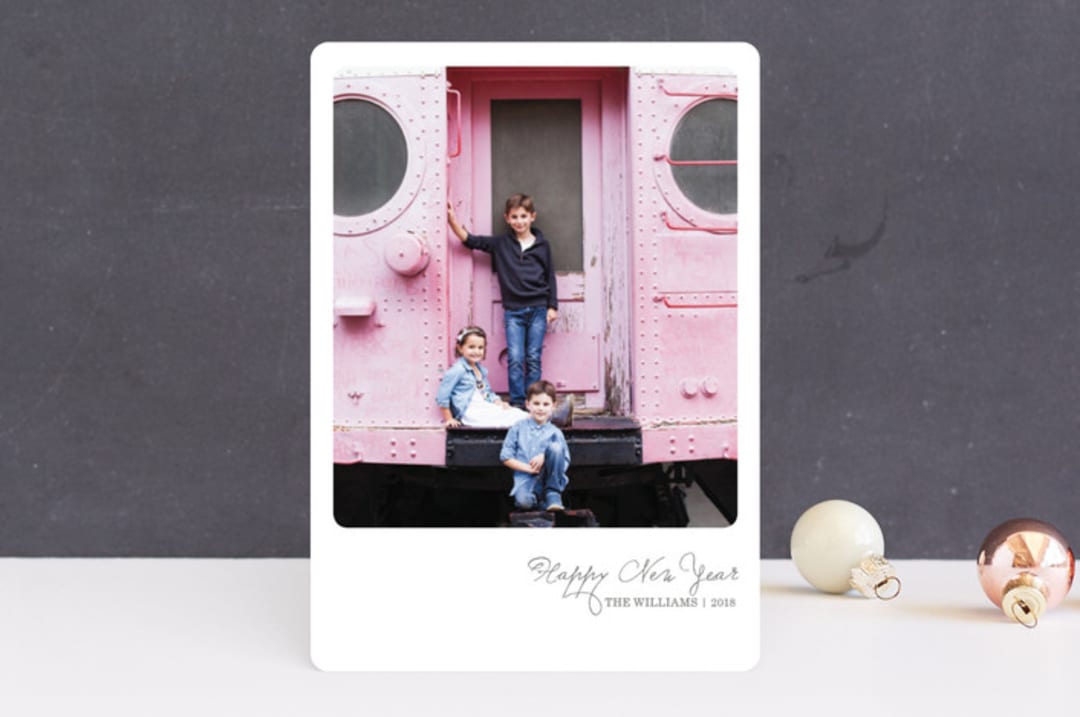 "Roadside Attraction" - Retired Holiday Cards in Pewter by Pinch Me Moments - Front