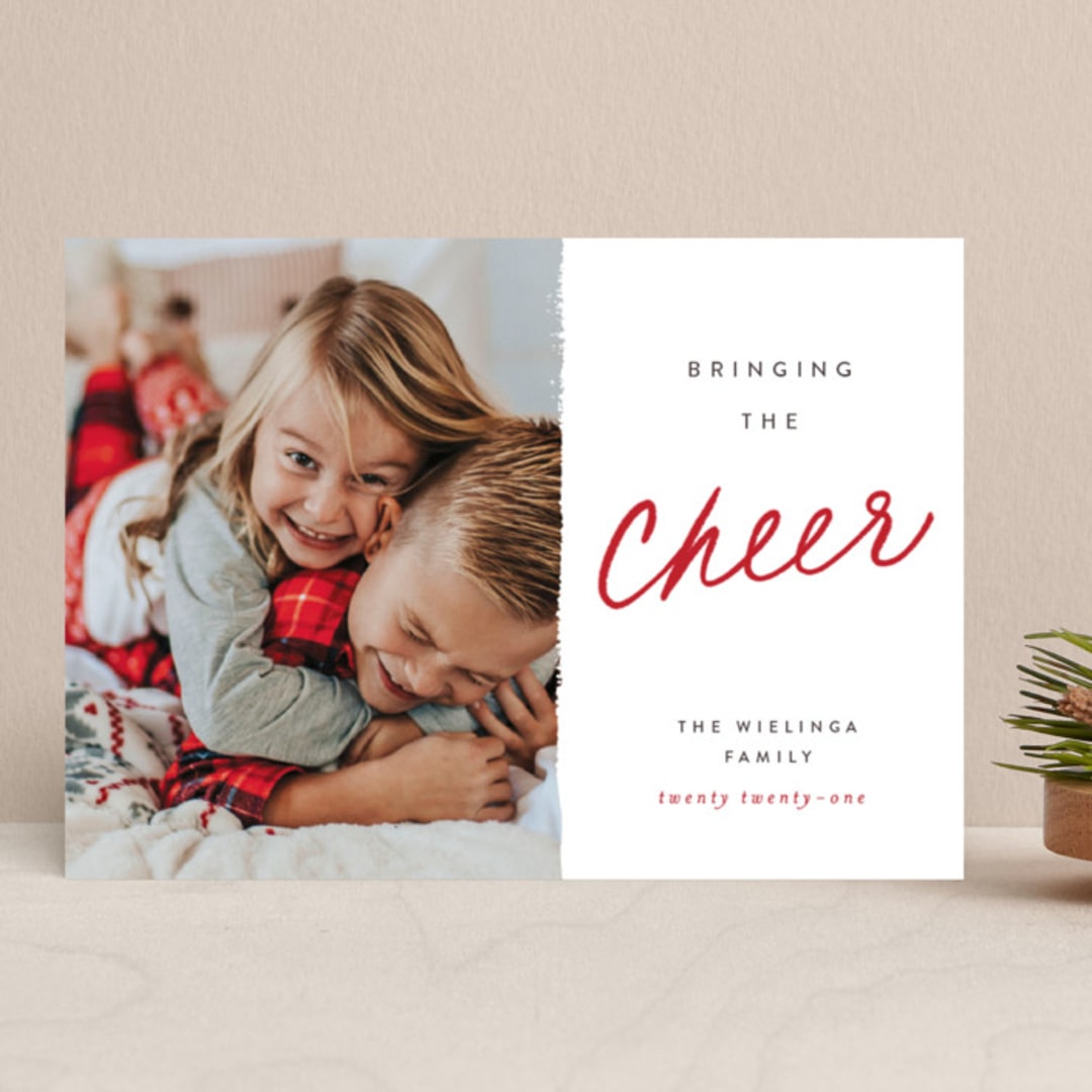 "Be the Merry" - Retired Holiday Cards in Merry by Pixel and Hank - Front
