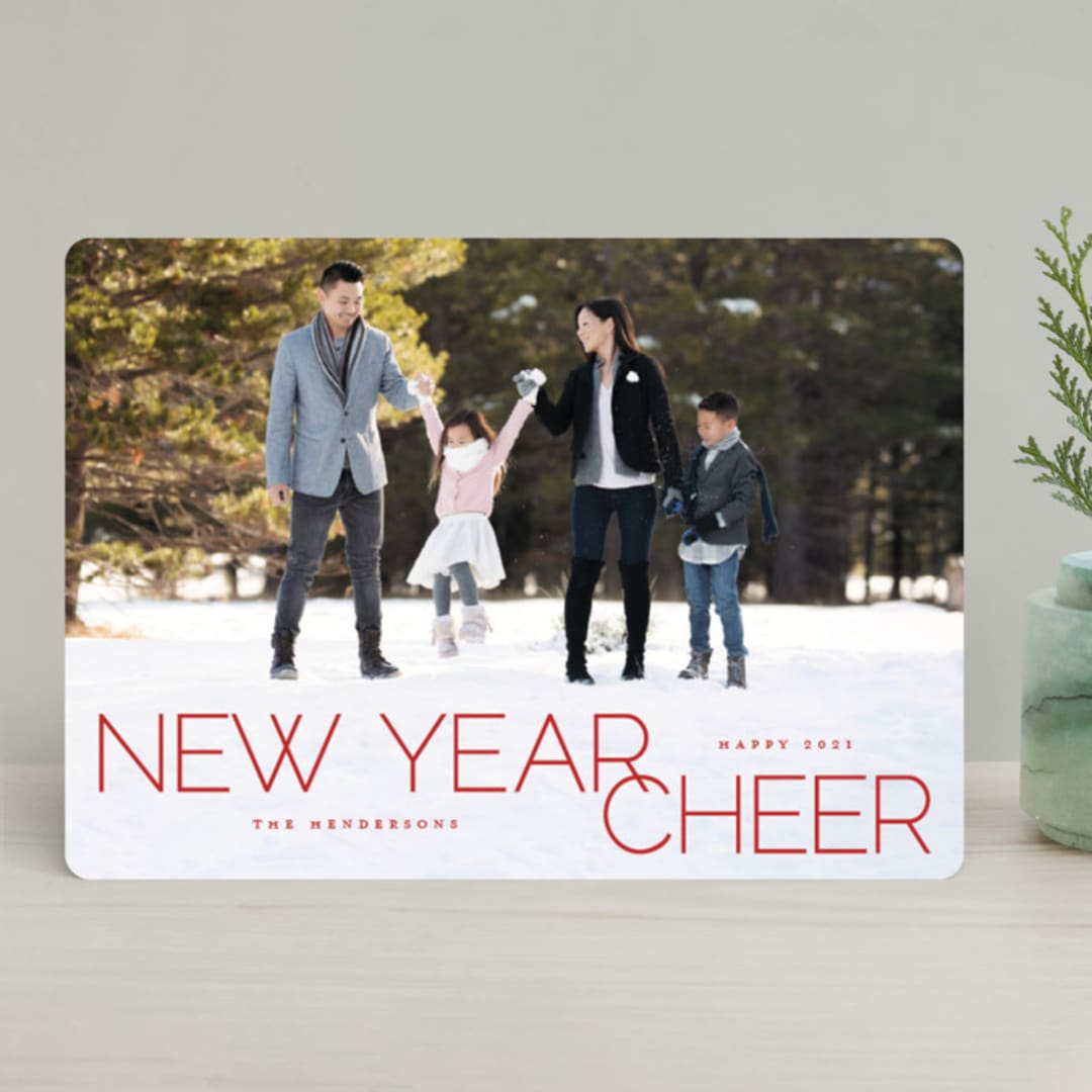 "oh so merry in line" - Retired Holiday Cards in Holiday by Qing Ji - Front