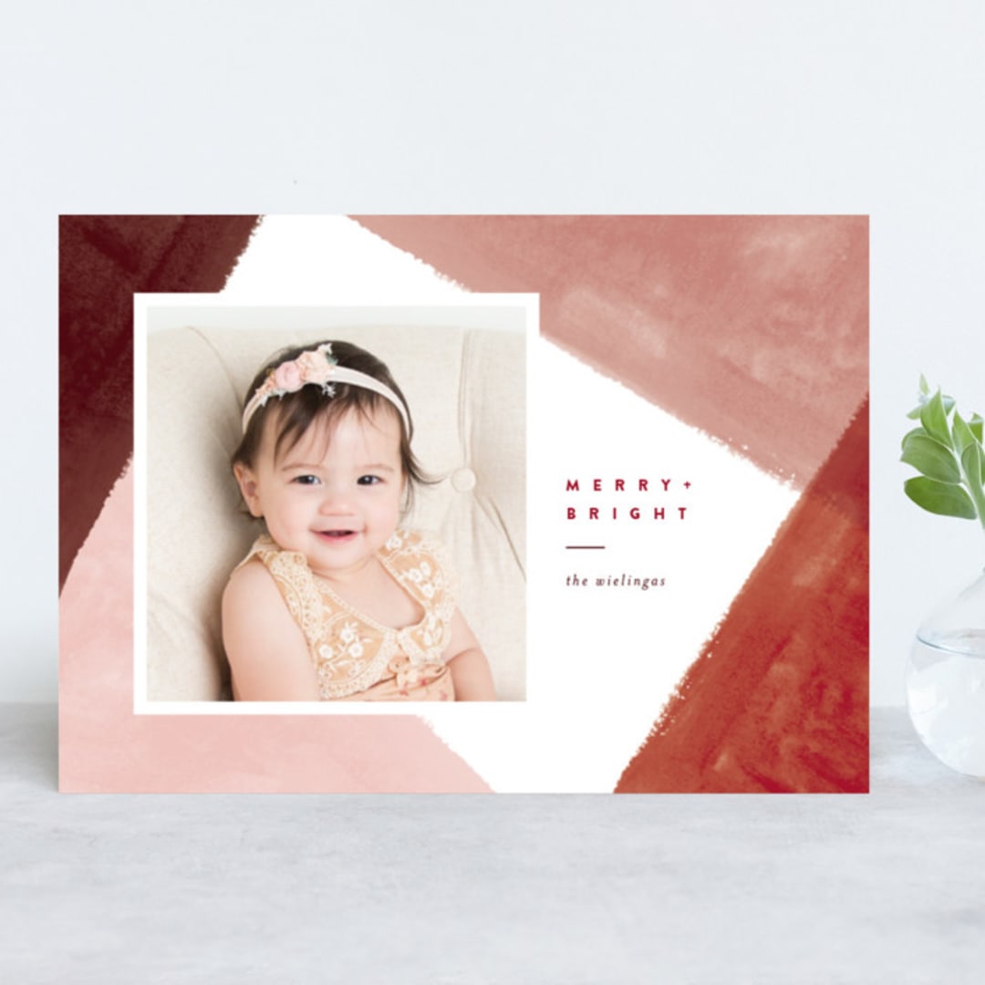 "All Corners" - Retired Holiday Cards in Christmas Cookie by Pixel and Hank - Front