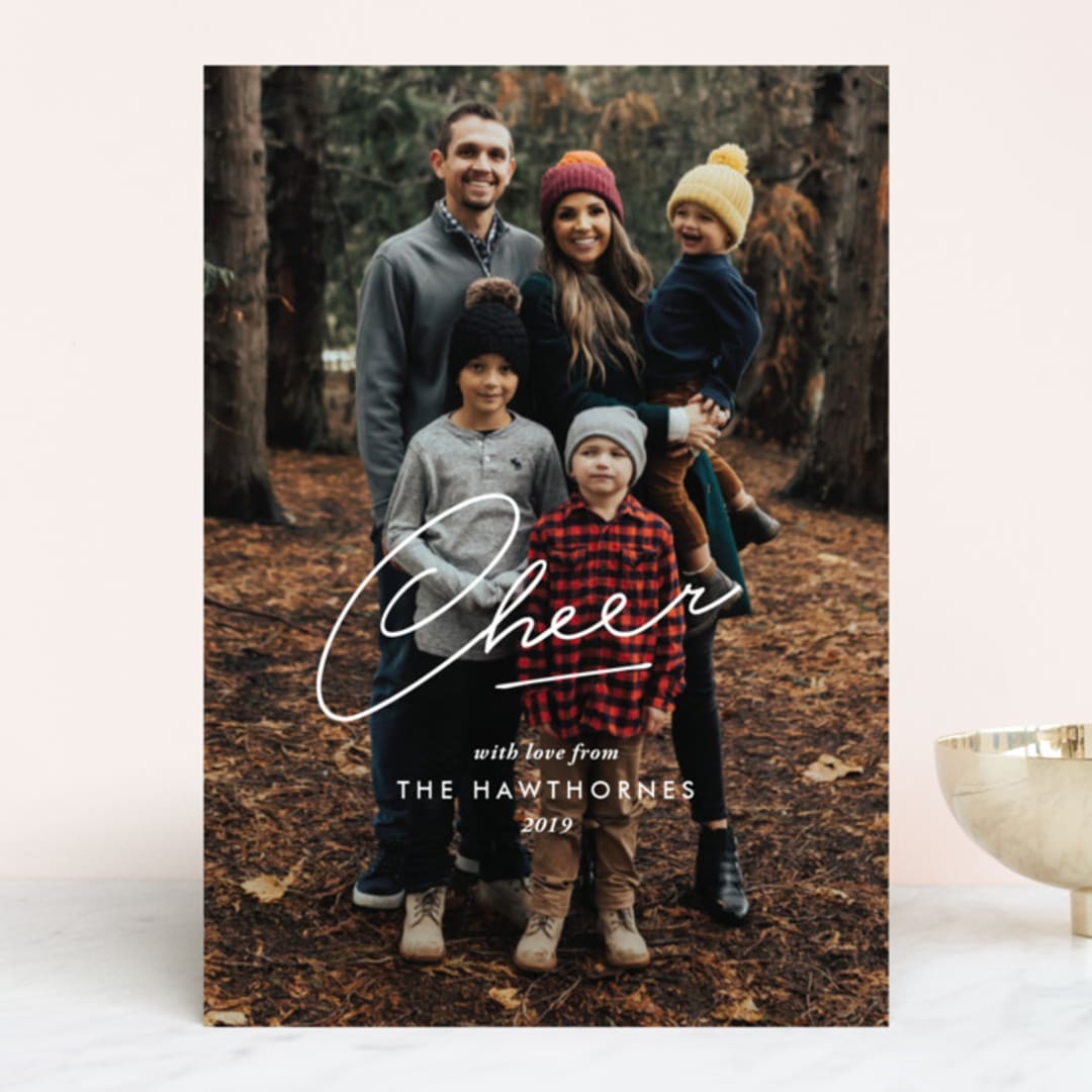 "cheer at the heart" - Retired Holiday Cards in Polar by Heather Francisco - Front