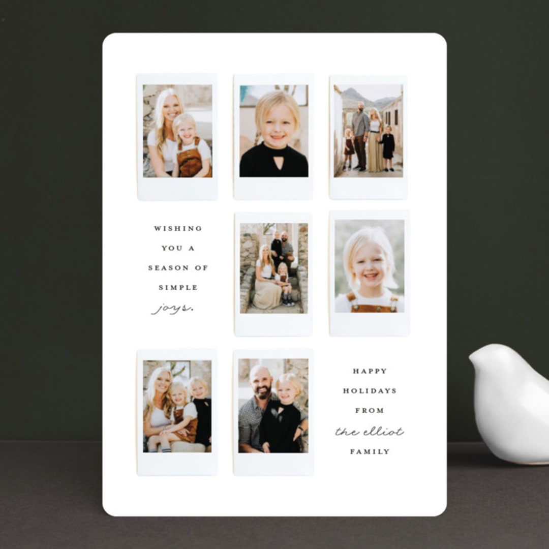 "Instant Gallery" - Retired Holiday Cards in North Star by Olivia Kanaley Inman - Front