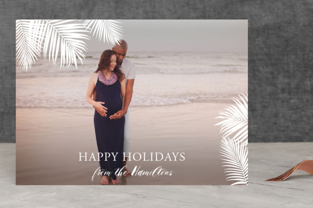 "Getaway Greetings" - Retired Holiday Cards in Snowflake by My Splendid Summer - Front