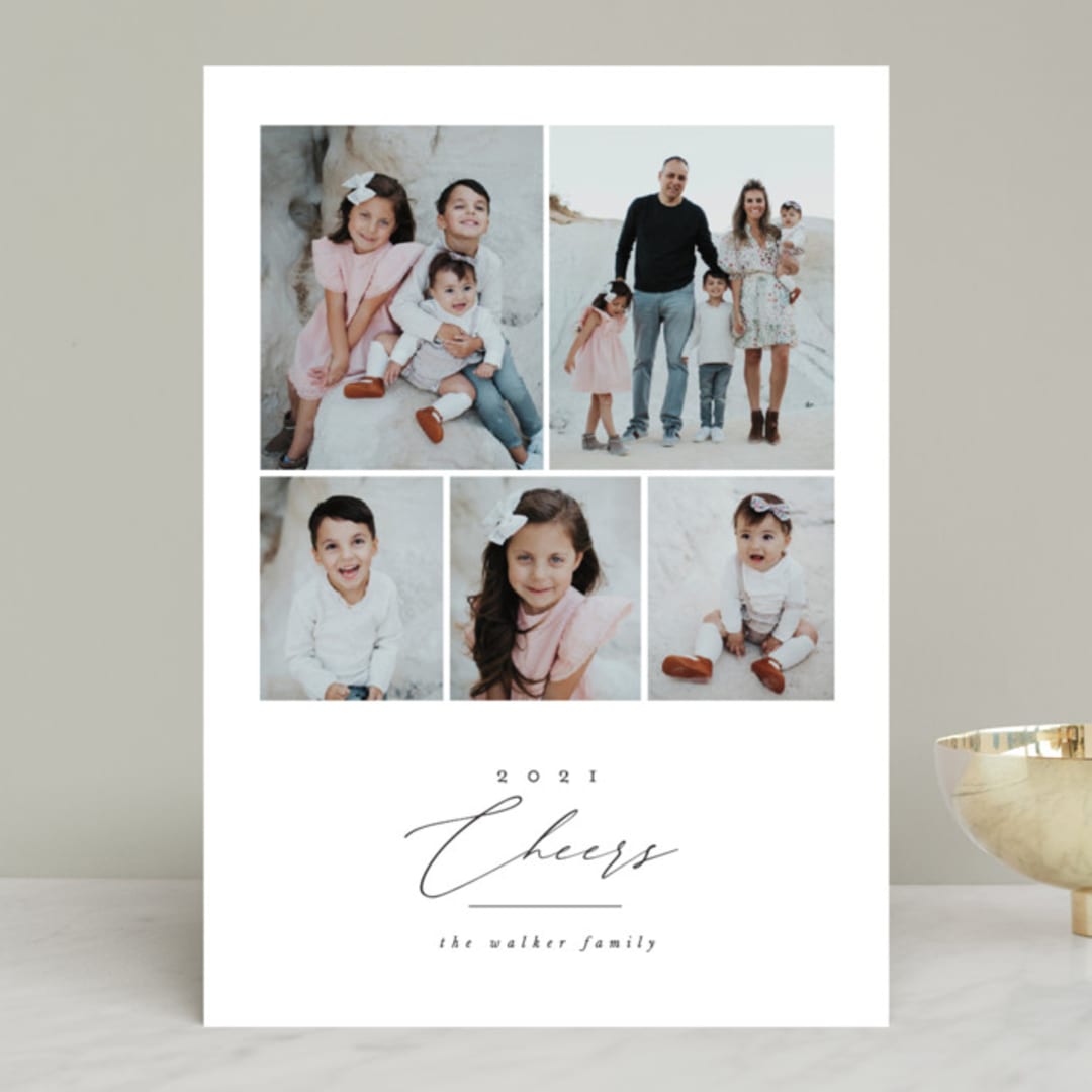 "Classic Collection" - Retired Holiday Cards in Snow by Ally Madison - Front