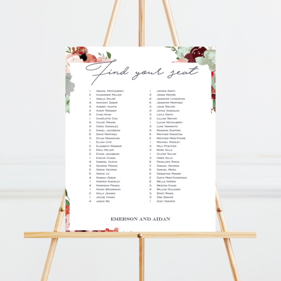 Cascading Florals