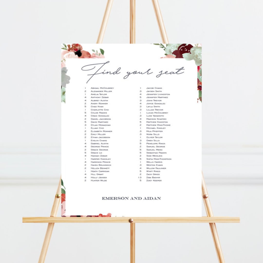 Cascading Florals