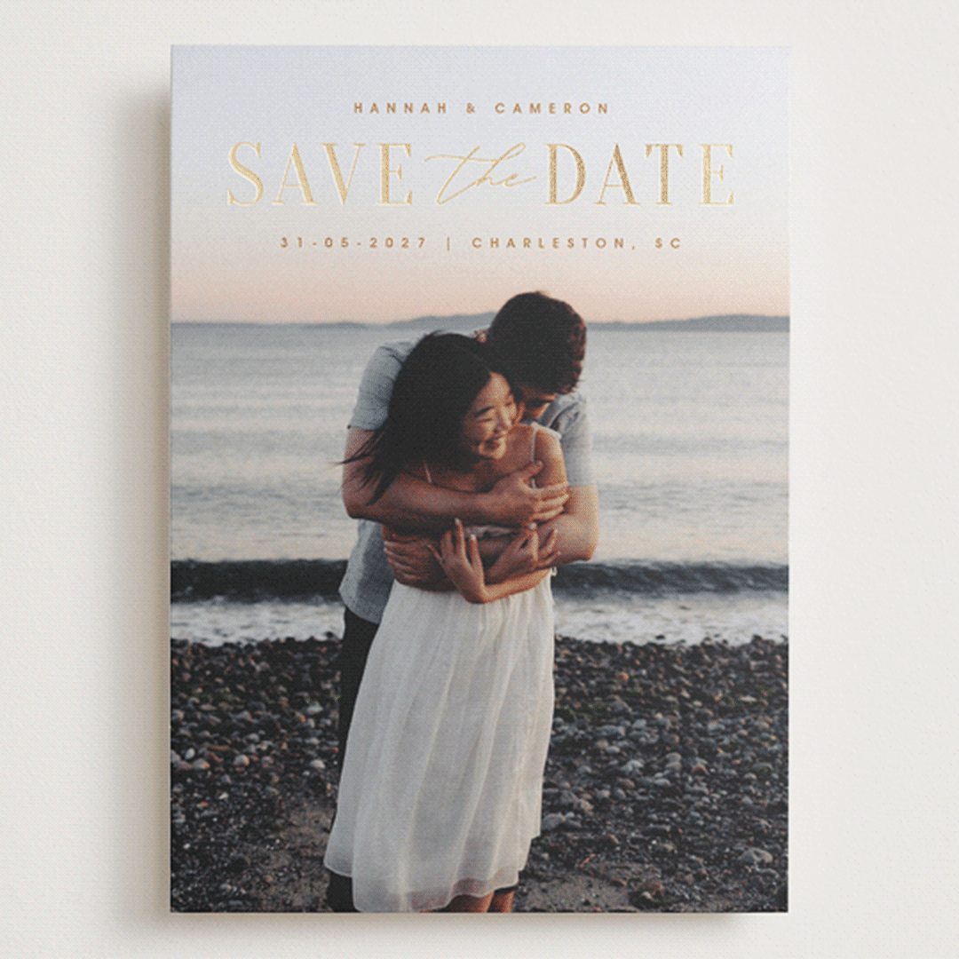 "Danielle" - Save the Dates in Desert by Zani van Zyl - Front