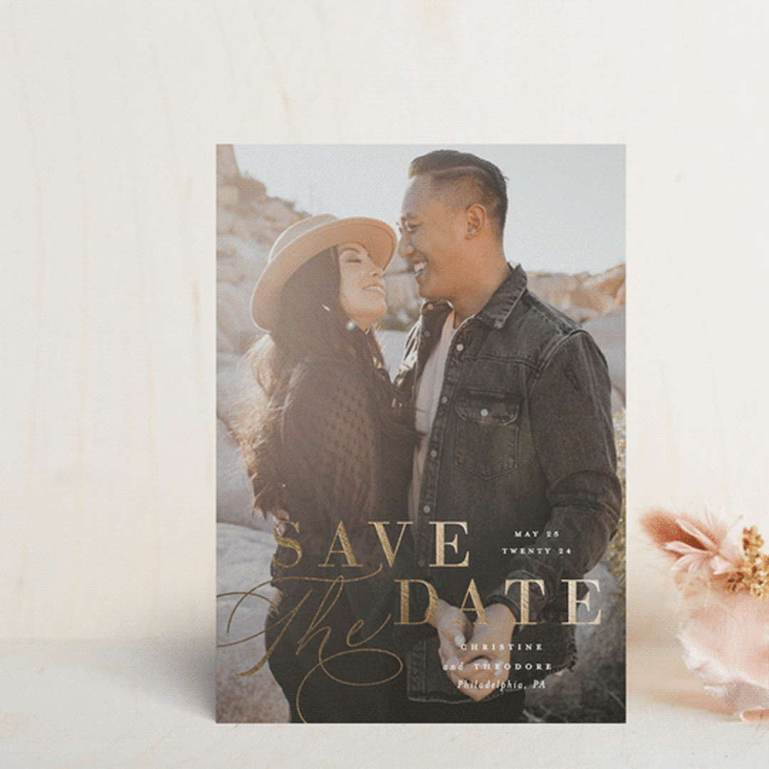 "Composition" - Save the Dates in Cloud by Ashley Rosenbaum - Front