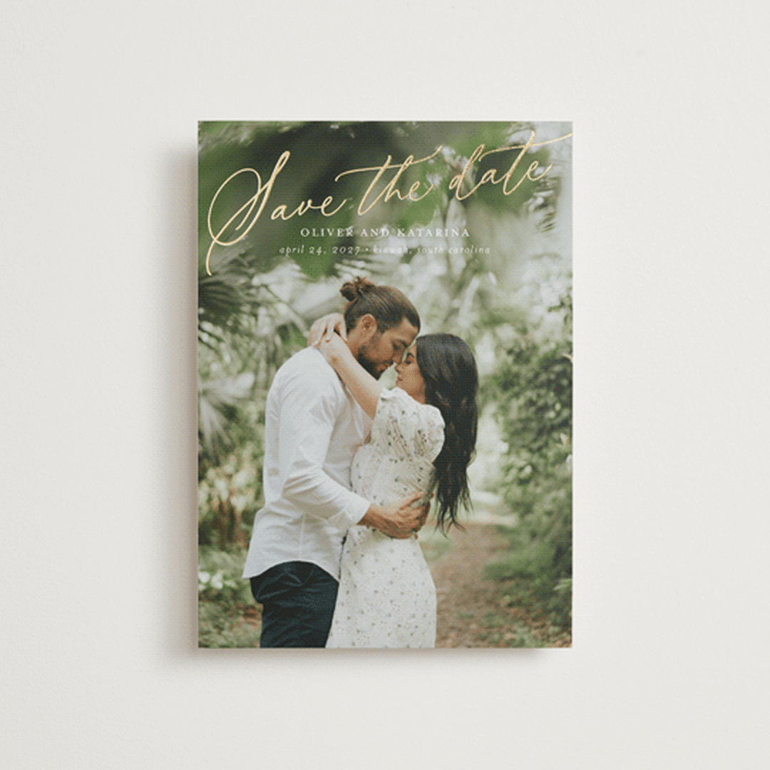 "Kiawah" - Save the Dates in Cloud by Erika Firm - Front
