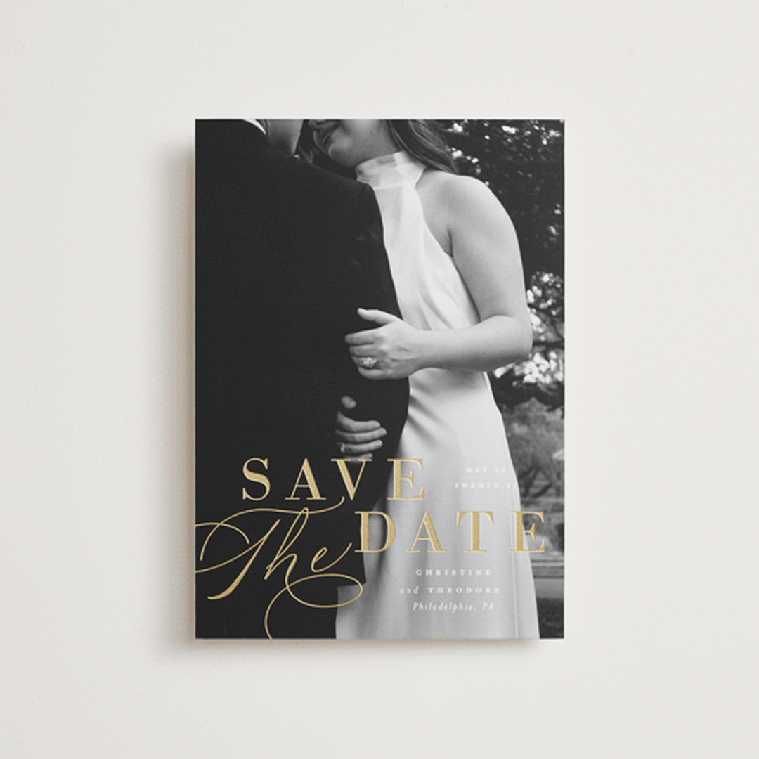 "Composition" - Save the Dates in Cloud by Ashley Rosenbaum - Front