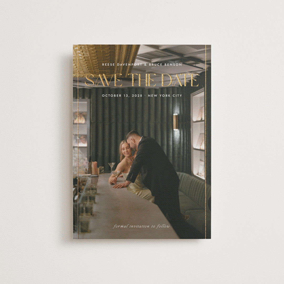 "Cover Editorial" - Save the Dates in Cloud by Paula Pecevich - Front