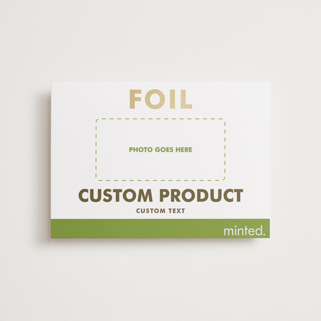 "Landscape" - Save the Dates in Golden by Minted - Front