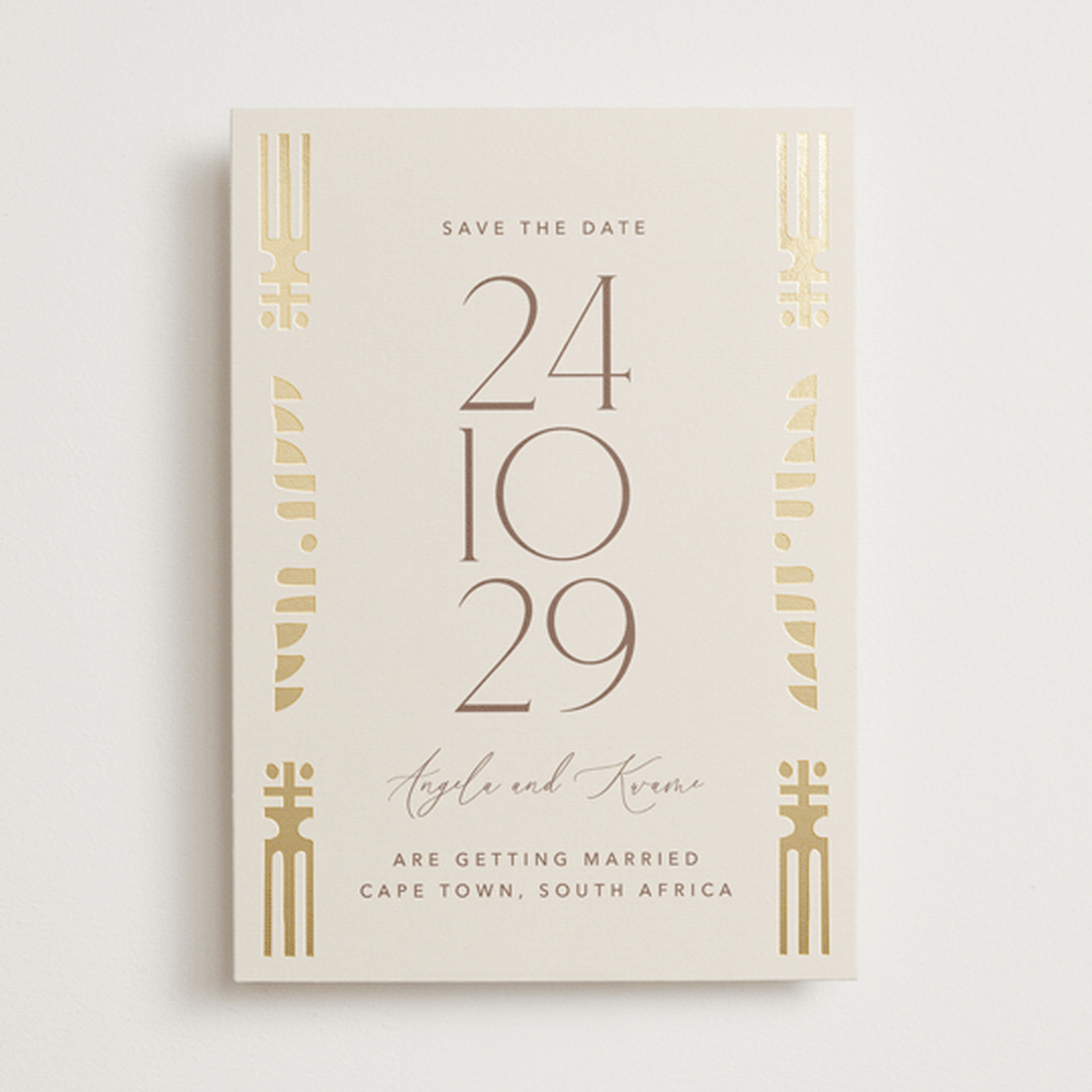 "Cultured Element" - Save the Dates in Sahara by David Michuki - Front