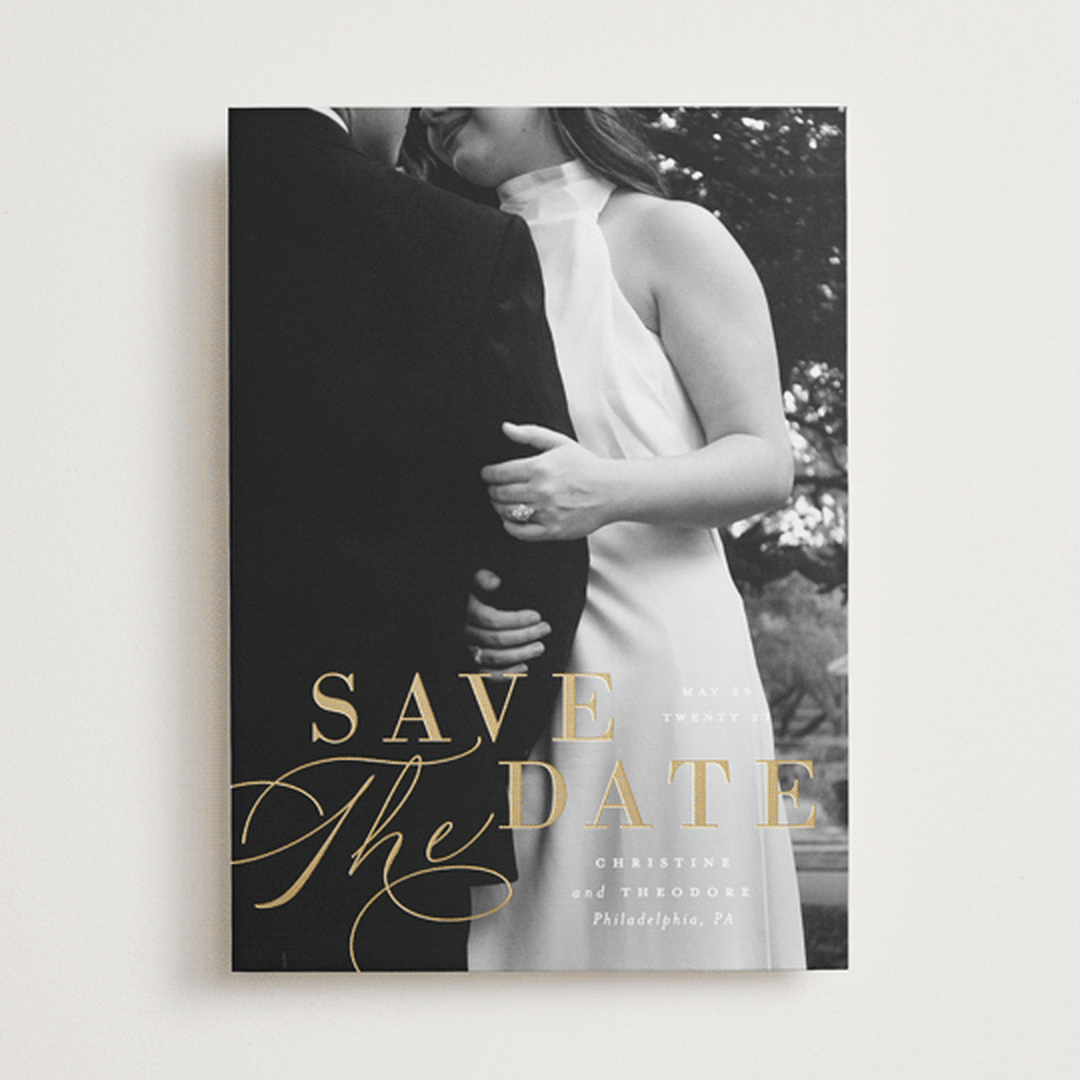 "Composition" - Save the Dates in Cloud by Ashley Rosenbaum - Front