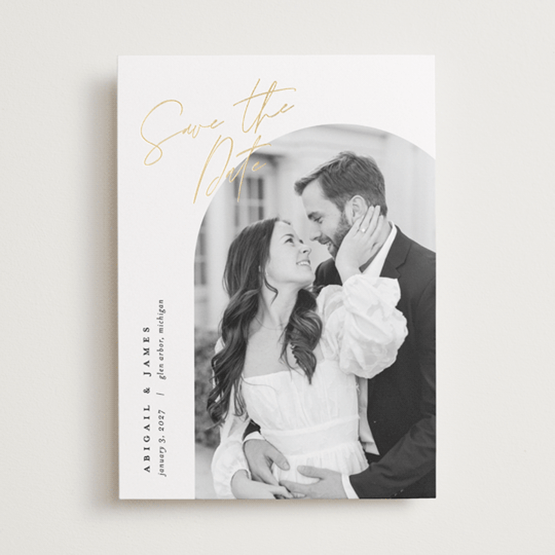 "capture" - Save the Dates in Snow by Pixel and Hank - Front