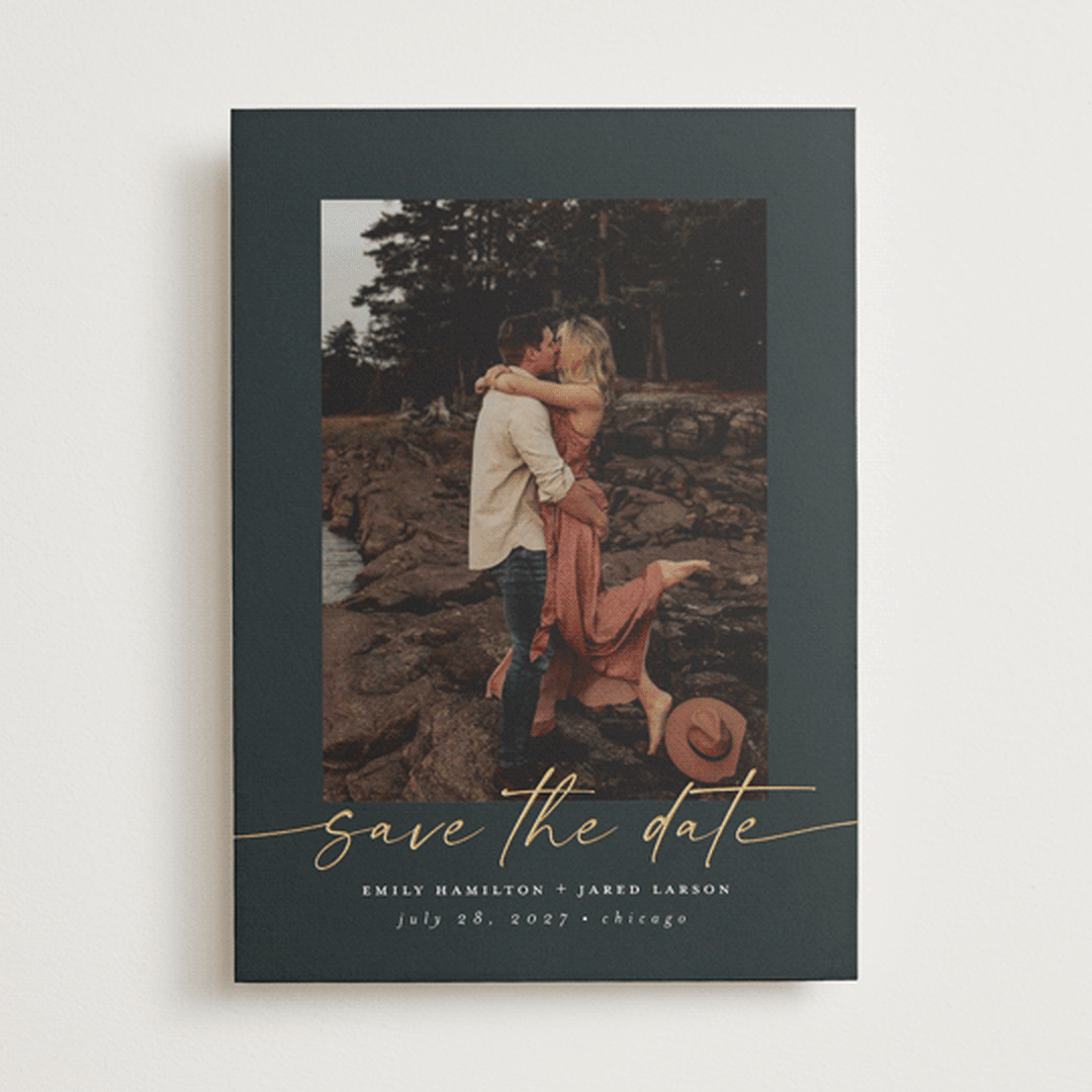 "Wrapped" - Save the Dates in Midnight by Nicole Walsh - Front
