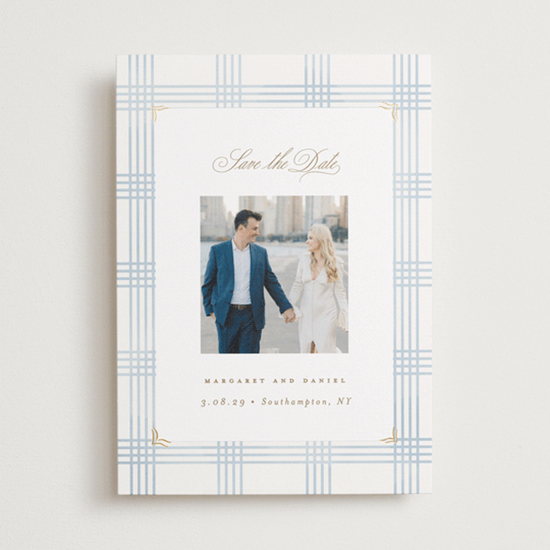 "salt and ivory" - Save the Dates in Belair by Grae - Front