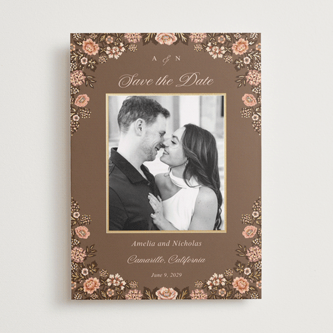 "Blooming path" - Save the Dates in Chocolate by Paola Benenati - Front