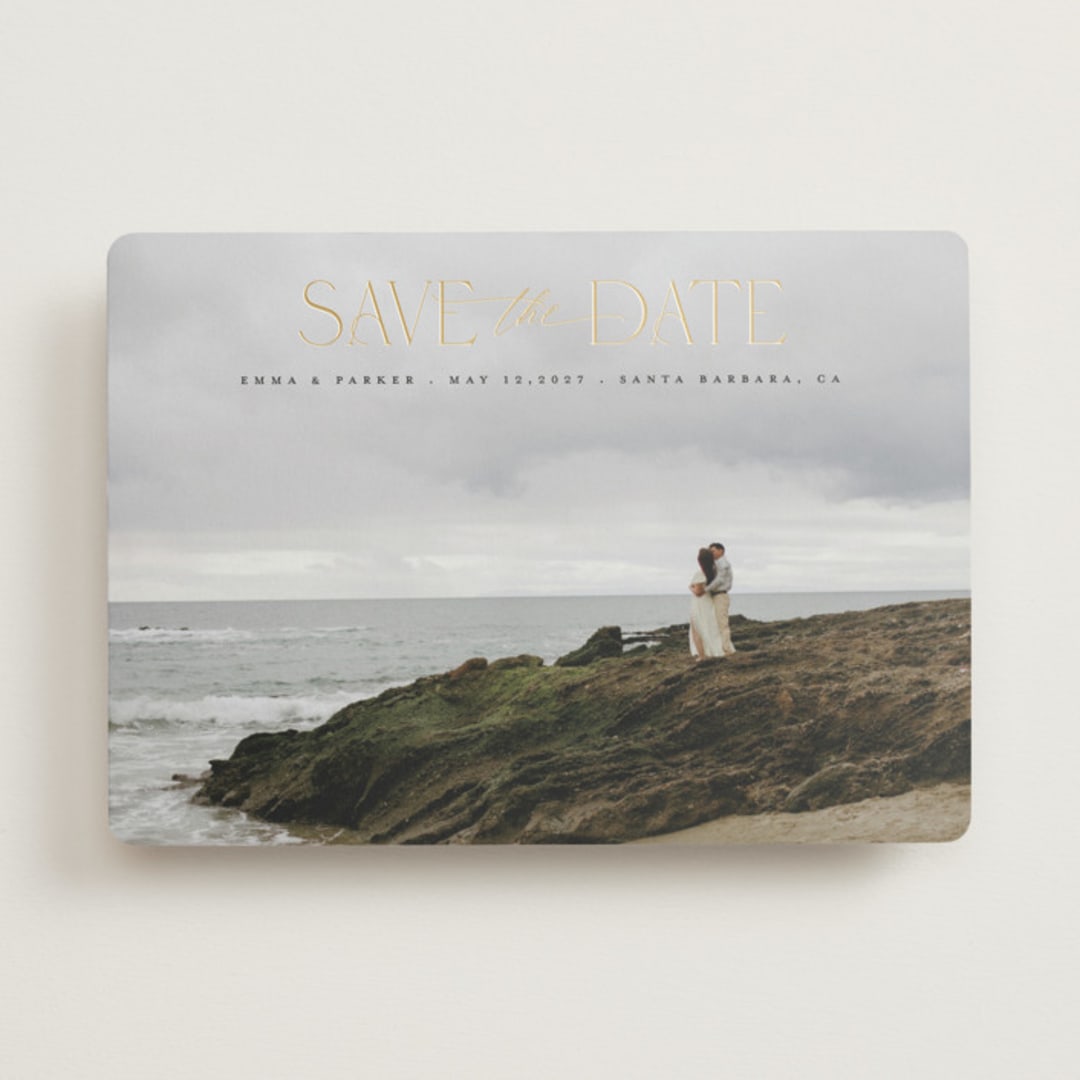 "Gracieux" - Save the Dates in Midnight by Benita Crandall - Front
