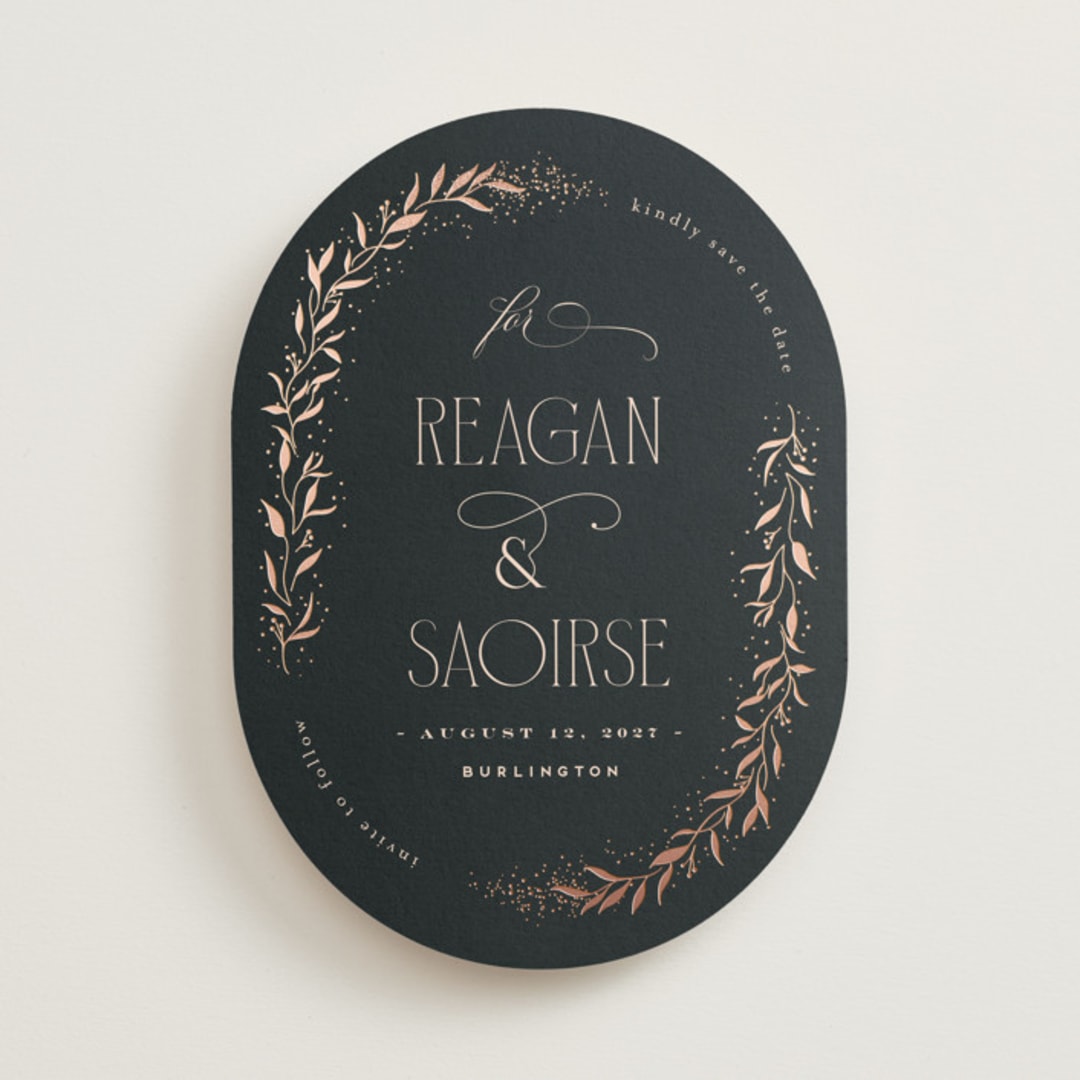 "gabimaru" - Save the Dates in Black Dahlia by chocomocacino - Front
