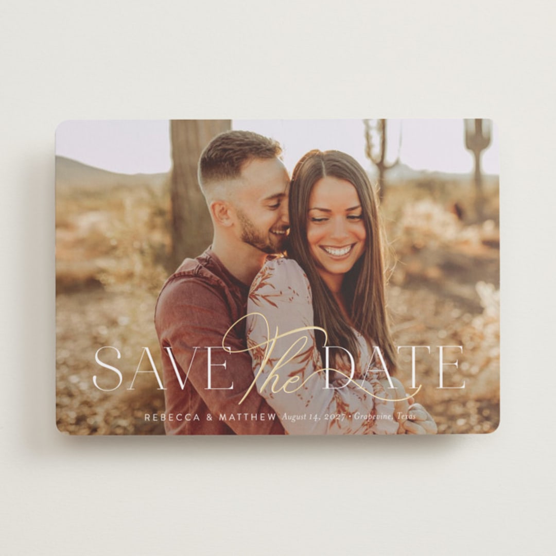 "Enchanting" - Save the Dates in Sugar by Jessica Williams - Front