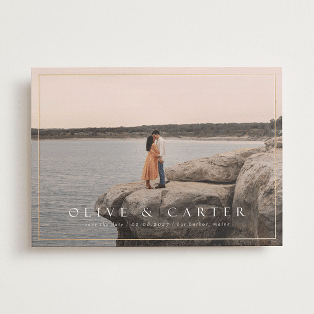 "By the sea" - Save the Dates in Blossom by Ani Somi - Front