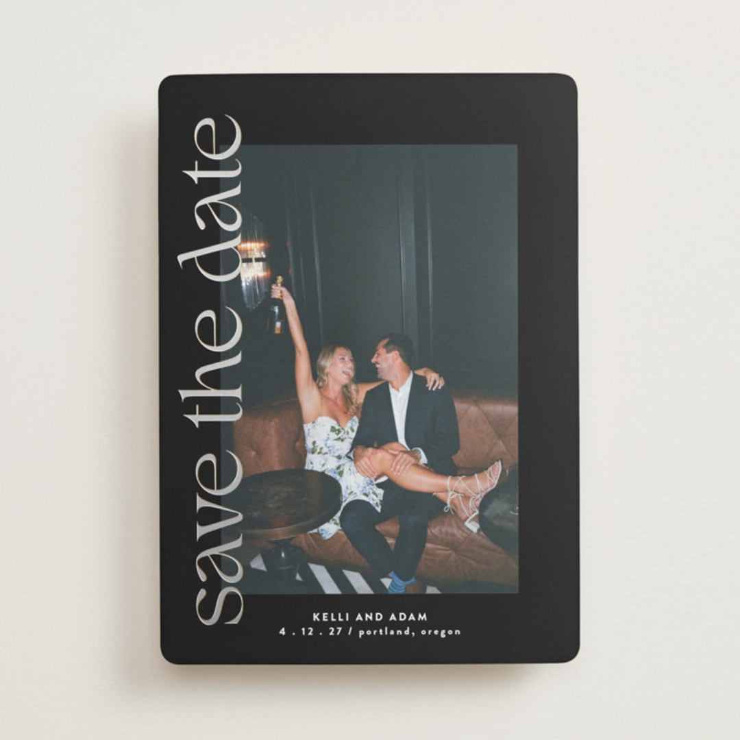 "Cover Page" - Save the Dates in Ink by Roxy Cervantes - Front