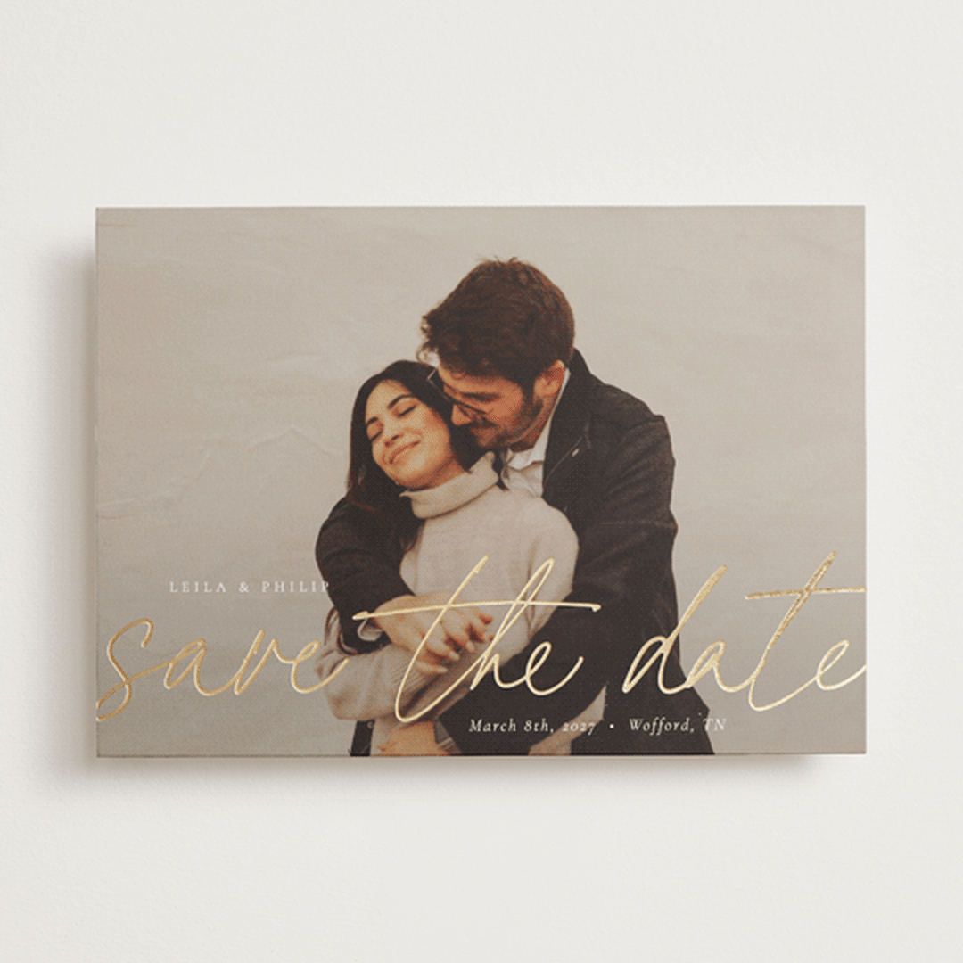 "Scripted" - Save the Dates in Snow by Sara Hicks Malone - Front