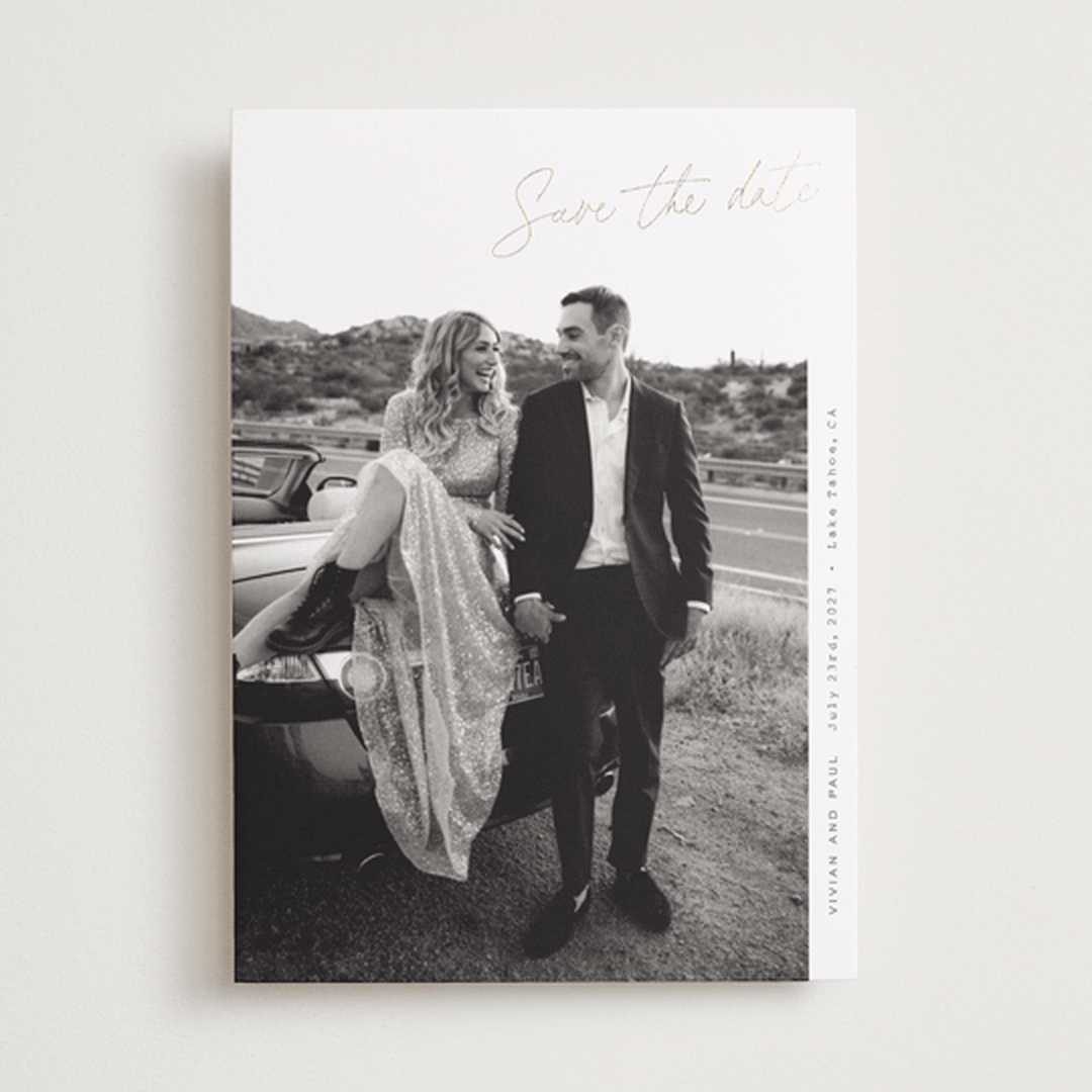 "Truly" - Save the Dates in Fog by Sara Hicks Malone - Front