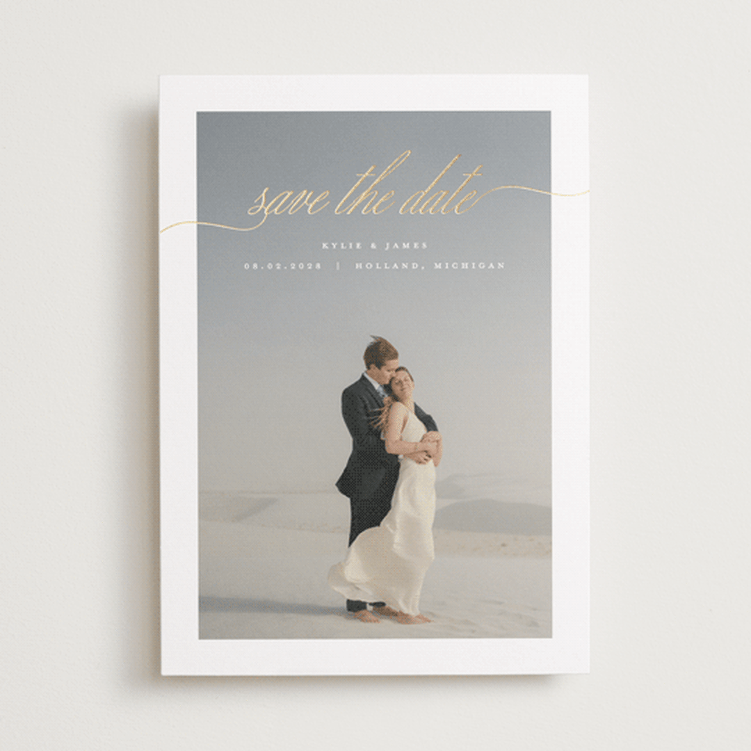 "Admire" - Save the Dates in Shell by Pixel and Hank - Front