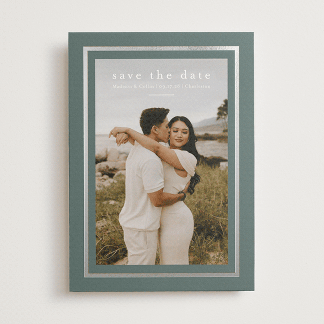 "Dulcet" - Save the Dates in Juniper by Jessica Williams - Front