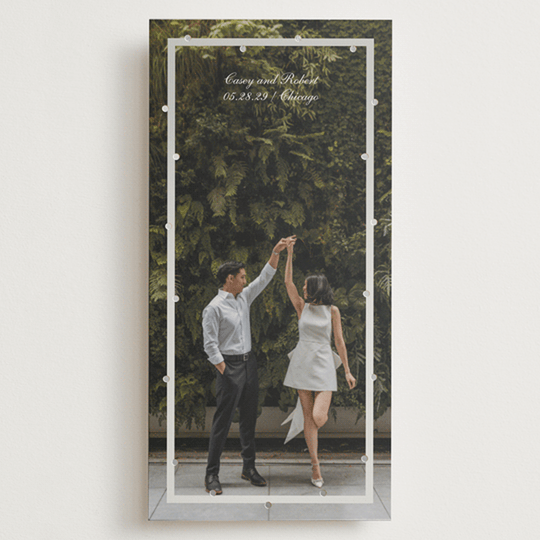 "Pearls" - Save the Dates in Fog by Baumbirdy - Front