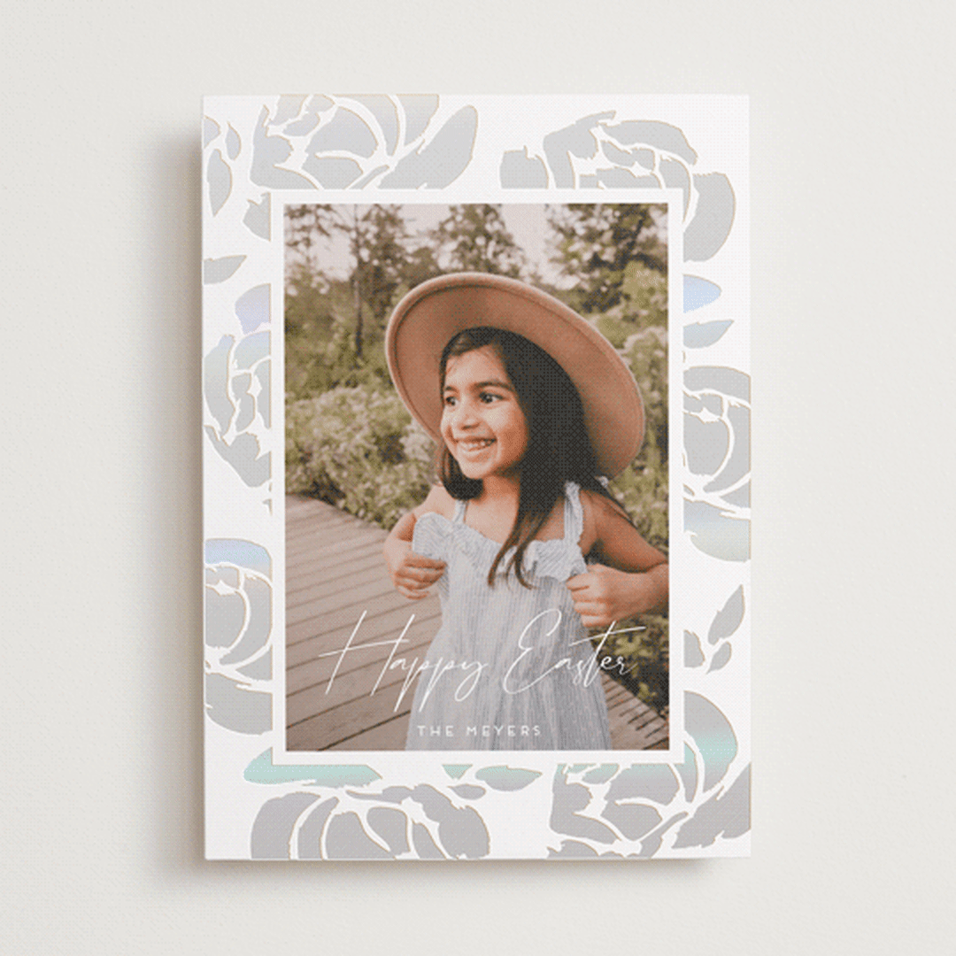 "Roses" - Holiday Cards in Winter by Tamara Hilje - Front